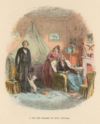 Illustration for David Copperfield by Hablot Knight Browne